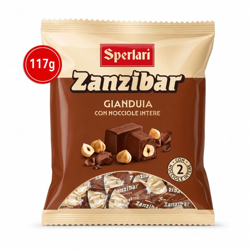 Sperlari Milk Chocolate Hazelnut 117g