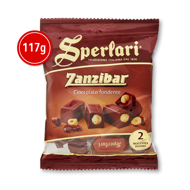 Sperlari Zanzibar Milk Choc Hazlenut 117gm