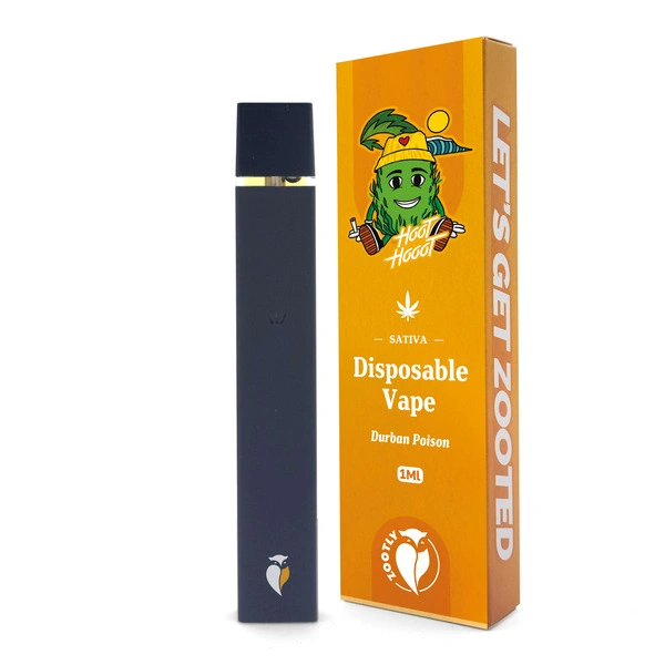 1ml Zootly Disposable Vape 600px Durban Poison