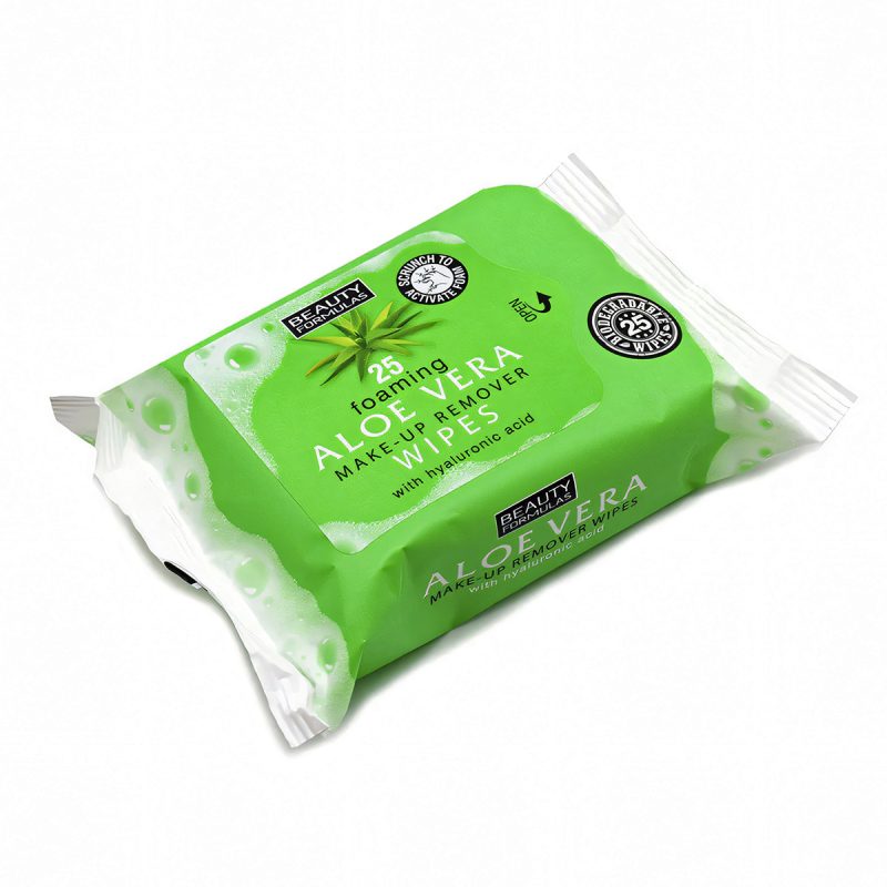 Aloe Vera Make Up Remover Wipes 30's