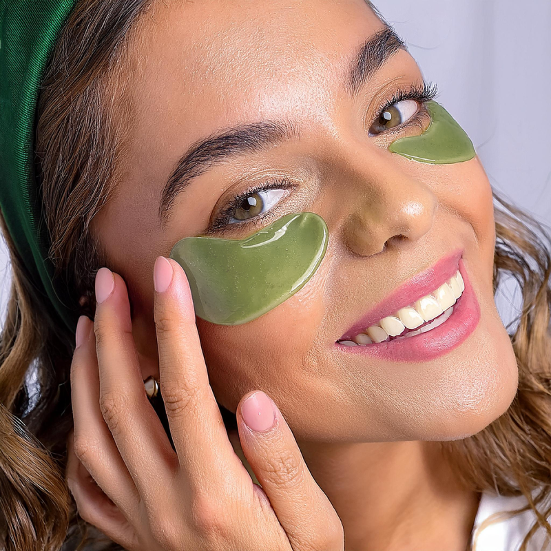 Hemp Eye Gel Patches 6's Application