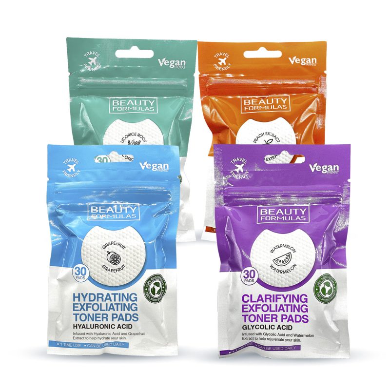 Hyaluronic Acid Exfoliating Pads x4